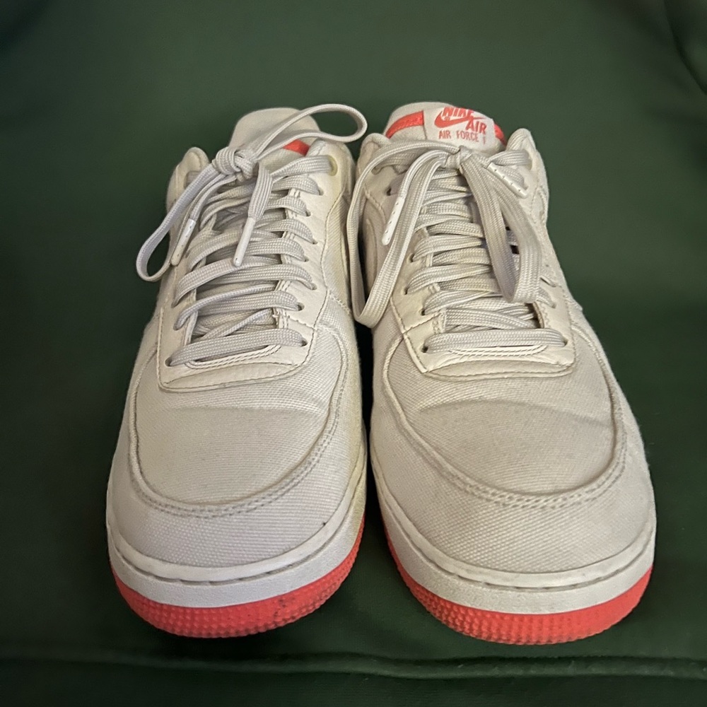 NIKE AIR FORCE 1 '07 CNVS DESERT SAND - Picture 2 of 6
